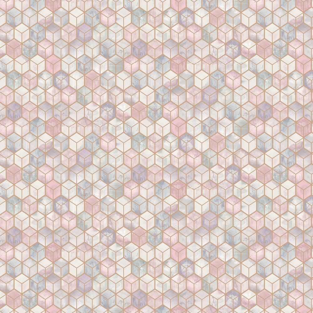 Tafoni Wallpaper - Pink - by Albany