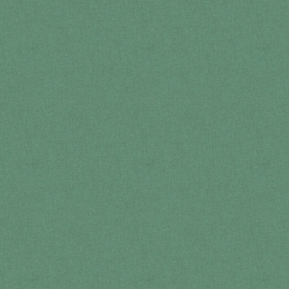 Linen Wallpaper - Green / Blue - by Caselio