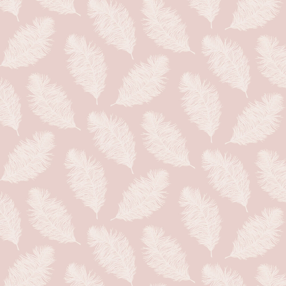 Hawthorn Wallpaper - Pink - by Albany