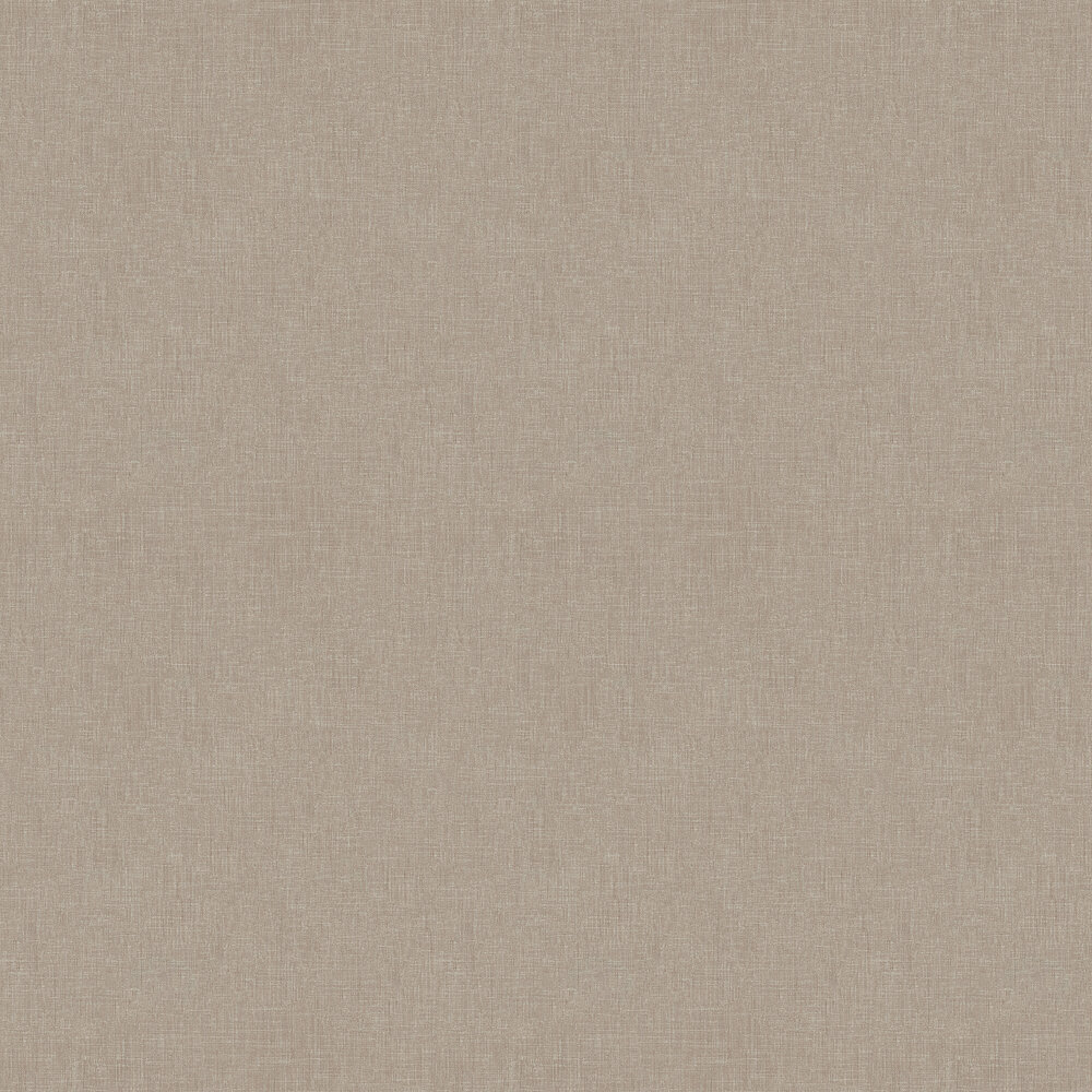 Linen Weave Wallpaper - Brown - by Metropolitan Stories