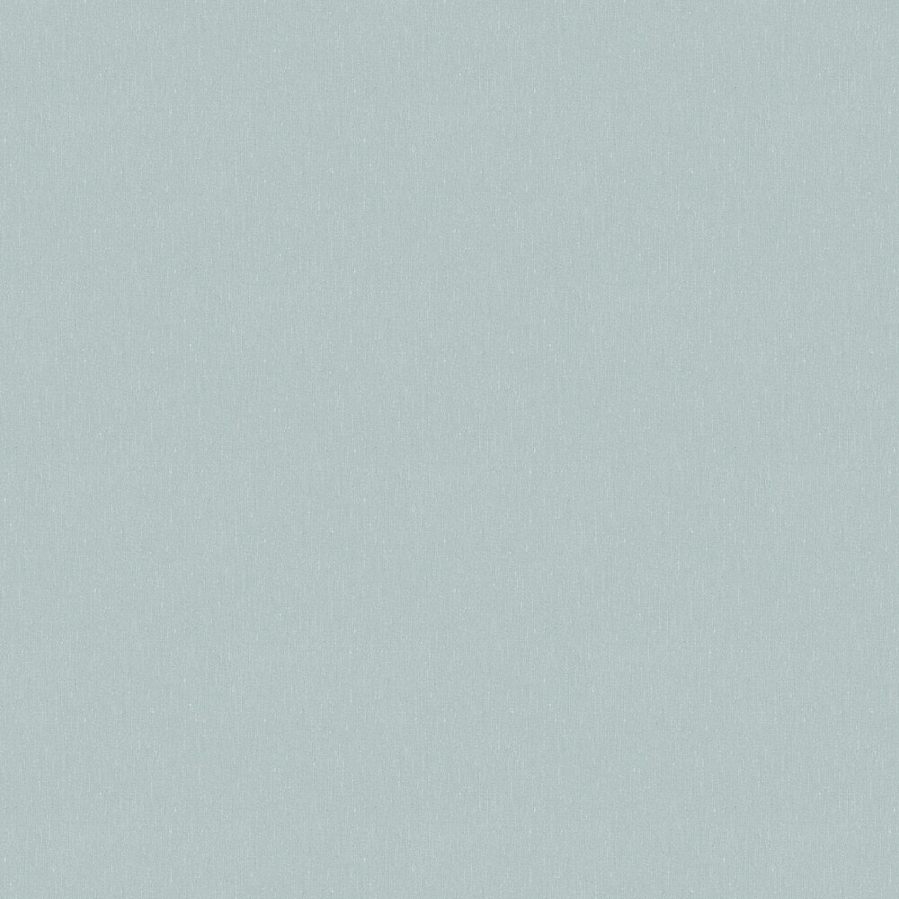 Linen Plain Wallpaper - Topaz Blue - by Boråstapeter