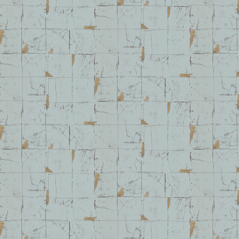 Faenza Tile Wallpaper - Mint - by Osborne & Little
