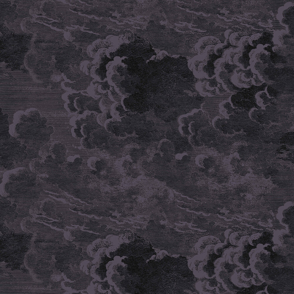 Nuvolette Wallpaper - Midnight - by Cole & Son