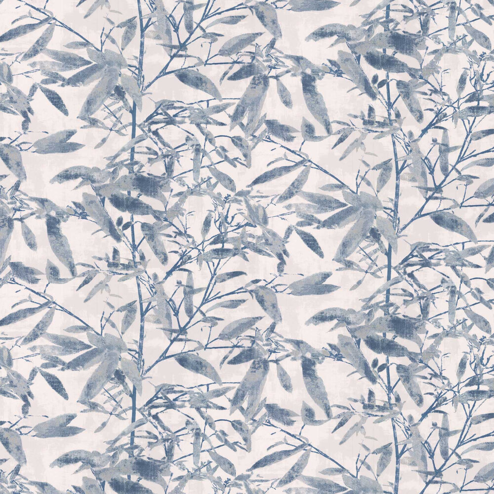 Sumba Wallpaper - Cobalt - by Romo