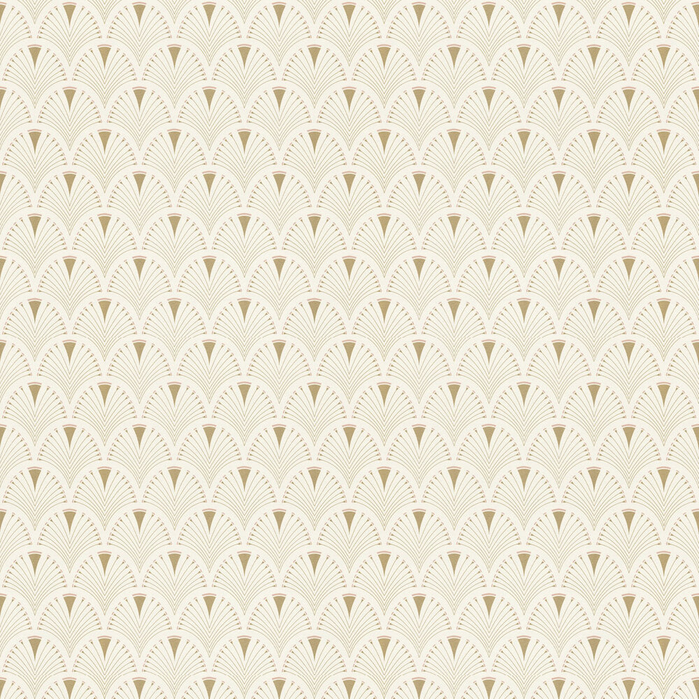 Deco Arch Wallpaper - Ivory - by Albany