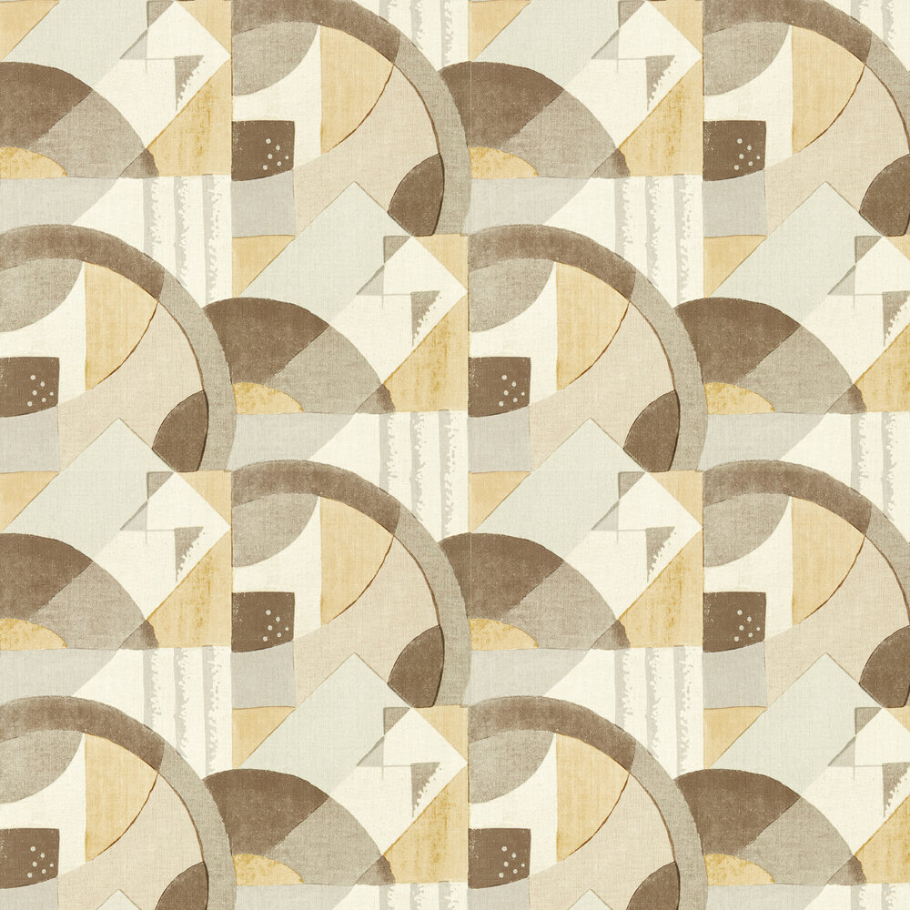 Abstract 1928 Wallpaper - Taupe - by Zoffany