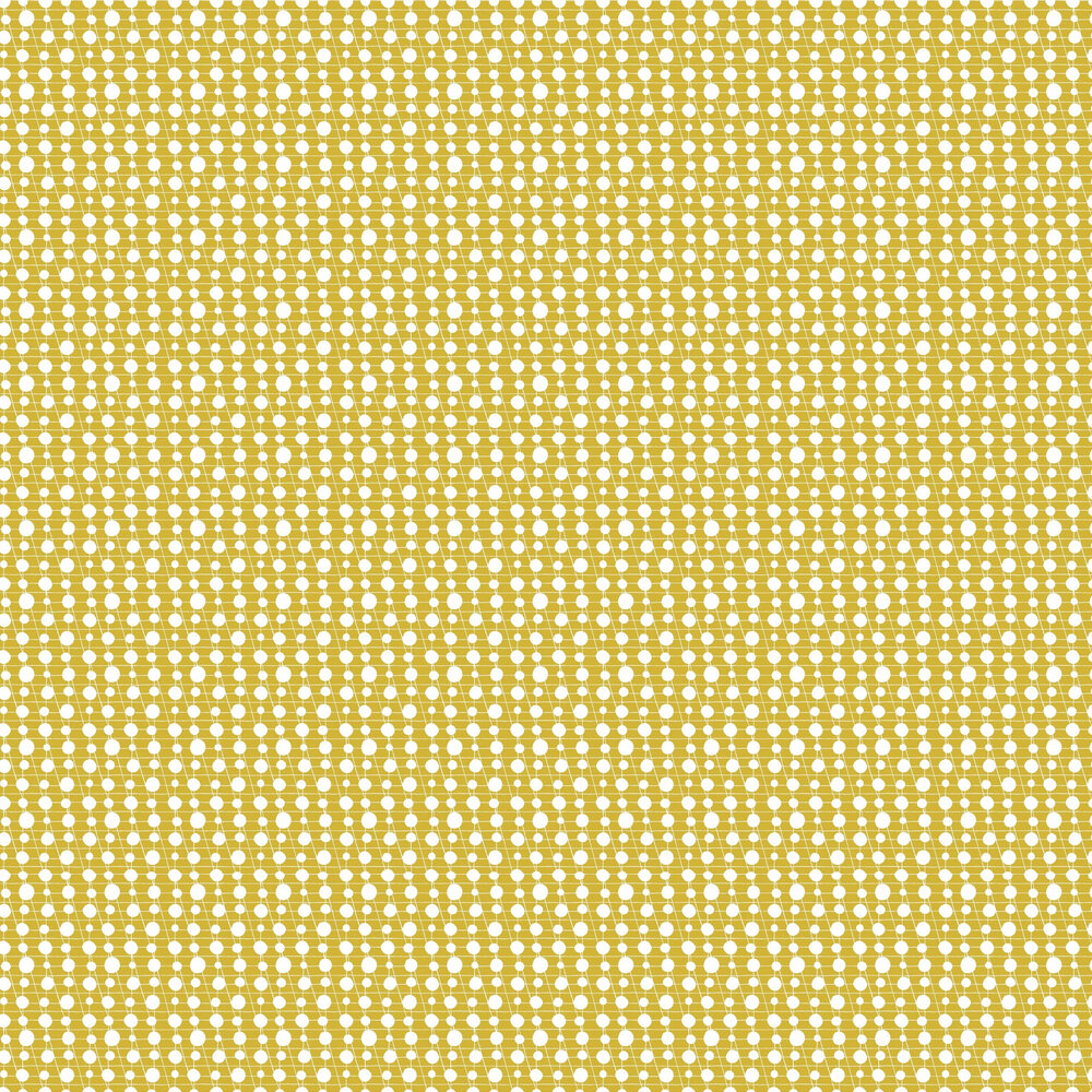 Pavilion Wallpaper - Mustard - by Mini Moderns