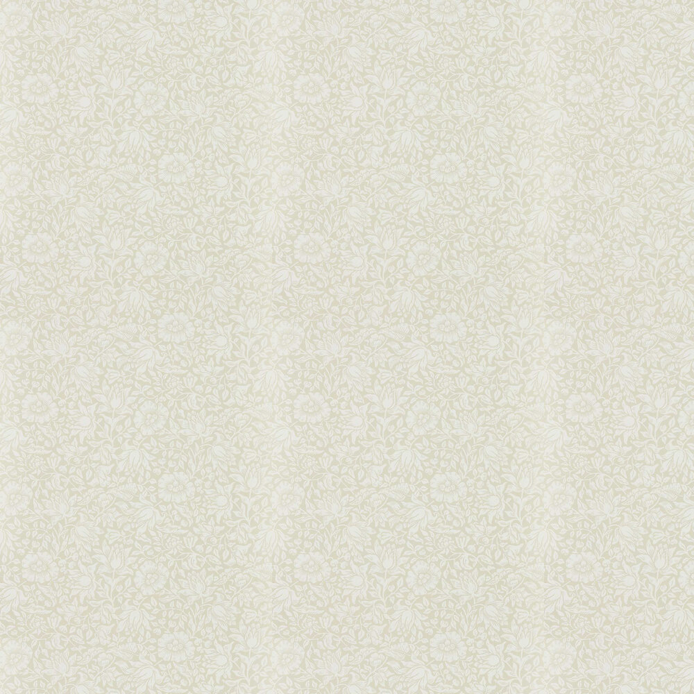 Mallow Wallpaper - Cream Ivory - by Morris