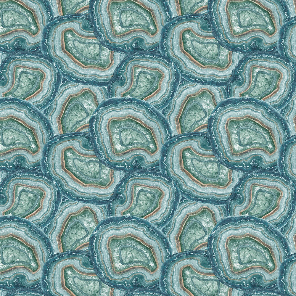 Agate Wallpaper - Jade - by Arthouse
