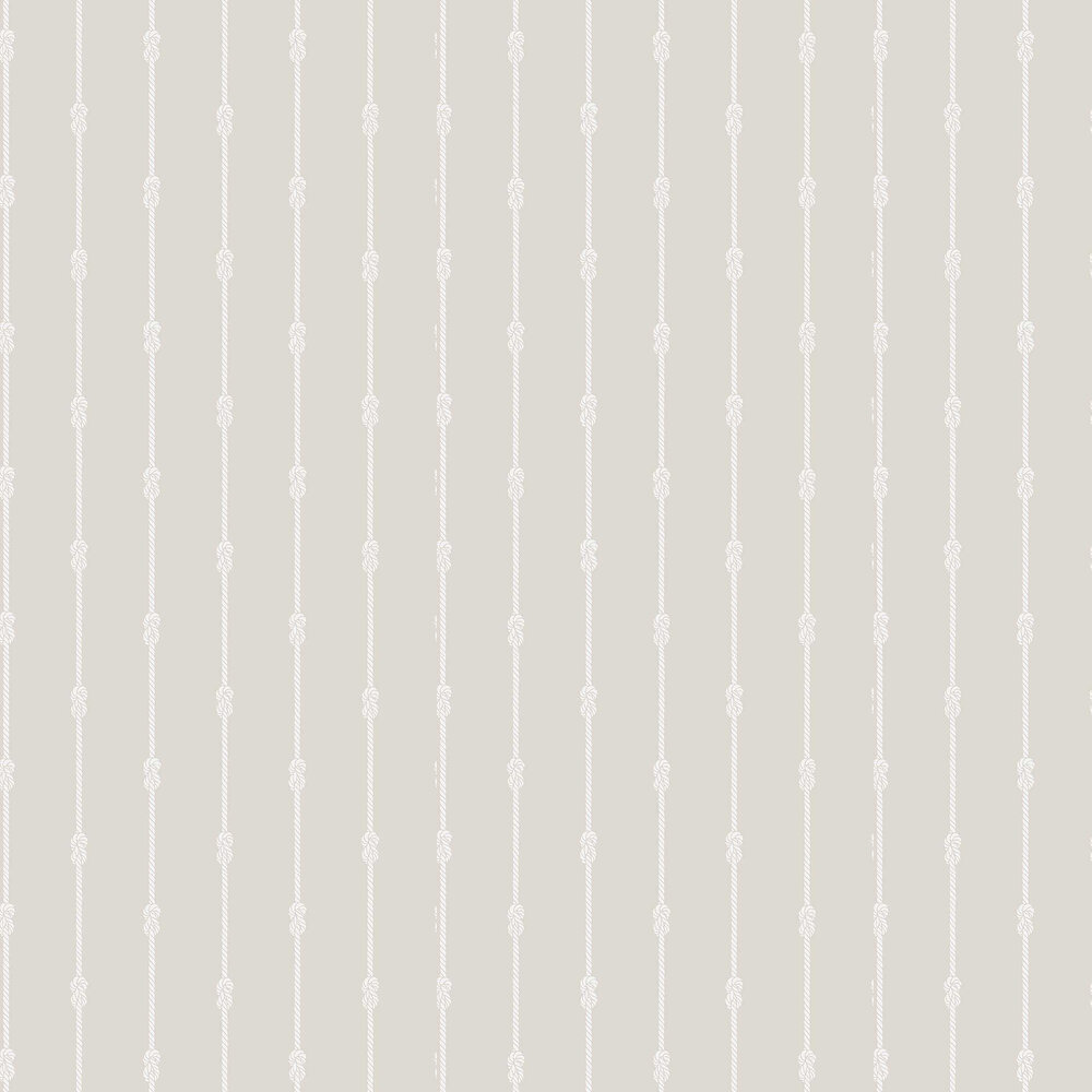 Knot Stripe Wallpaper - Beige - by Boråstapeter