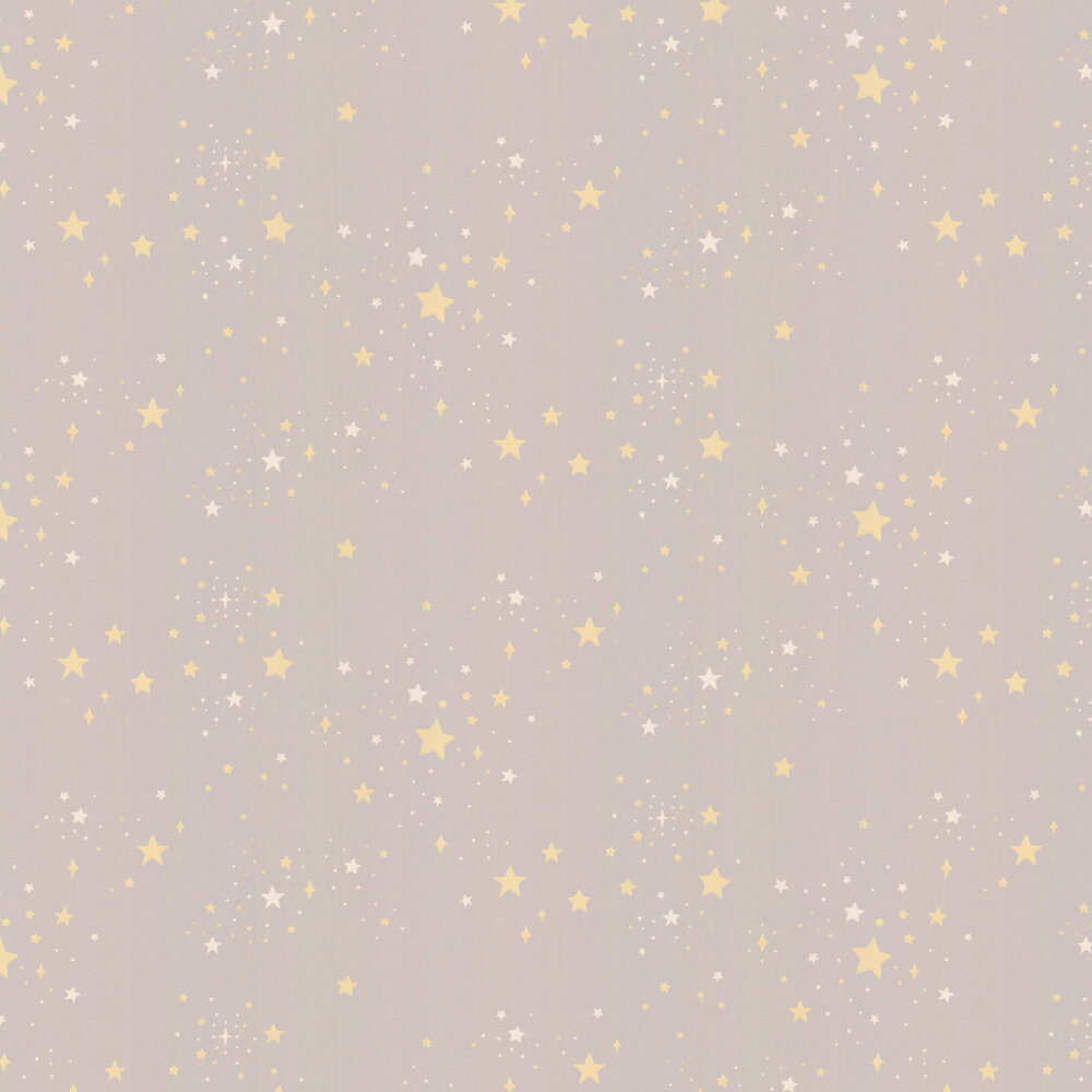 Twinkle Wallpaper - Dusty Lilac - by Majvillan