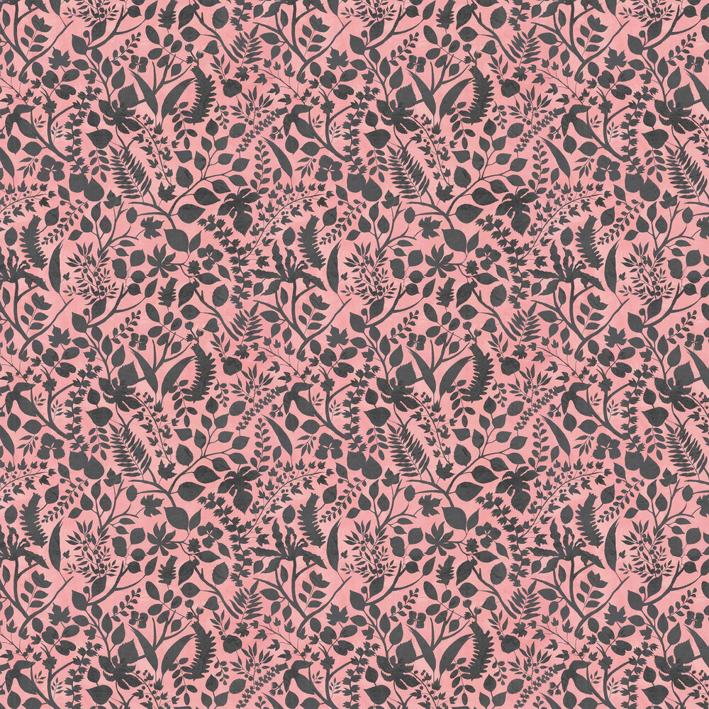 L'eden  Wallpaper - Pink - by Christian Lacroix