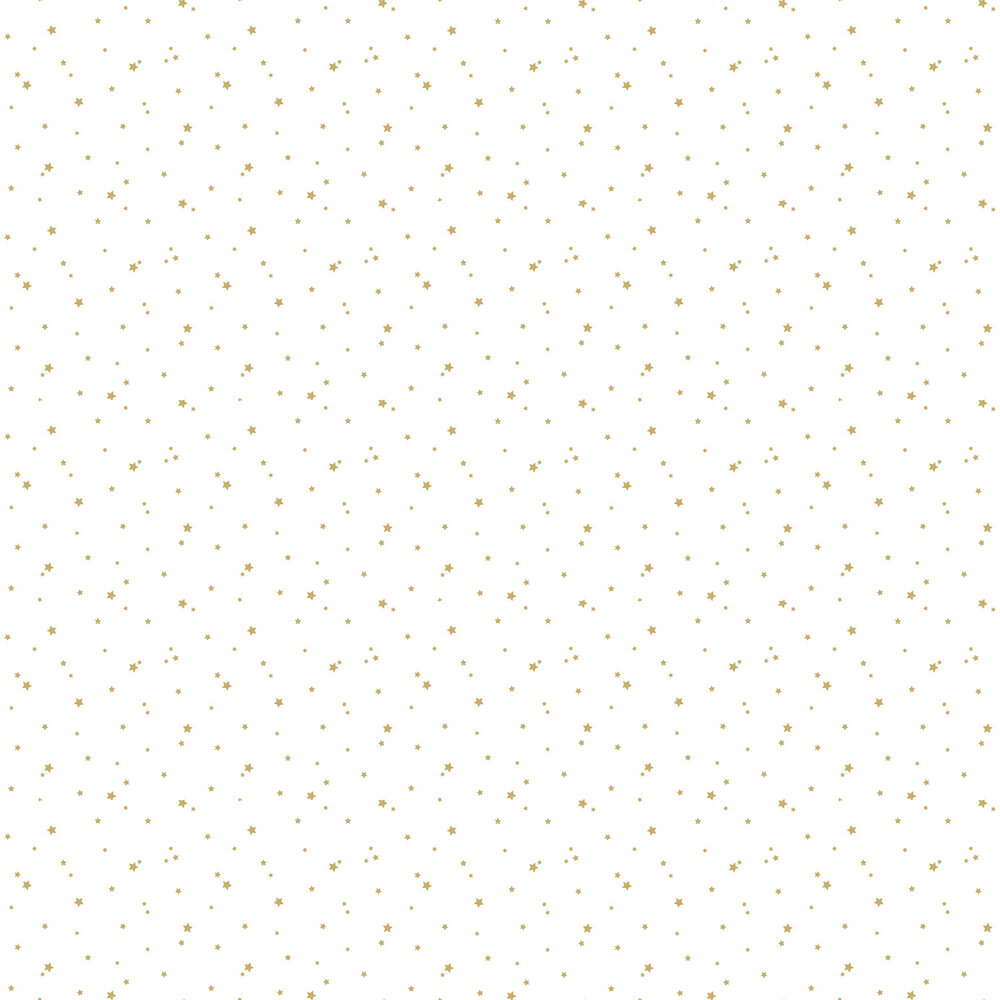 A white and gold patterned wallpaper  Magic Decor 