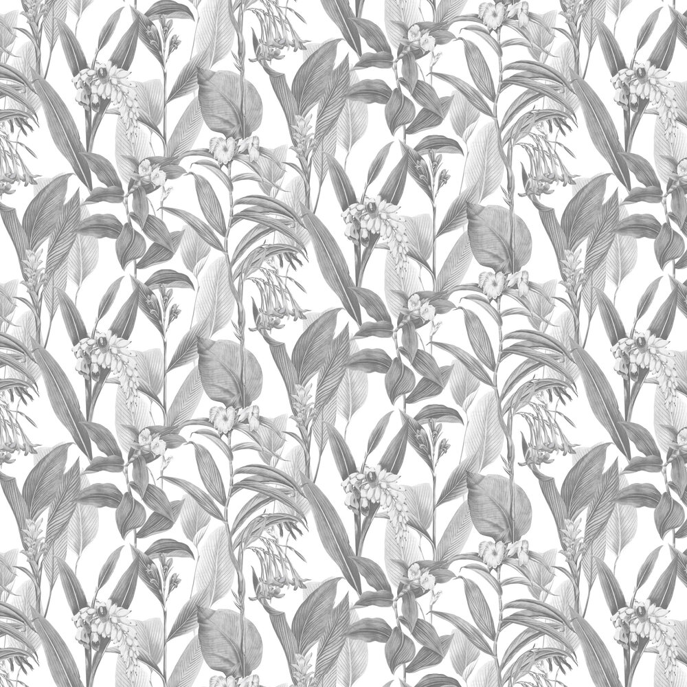 Botanical Wallpaper - Shadow - by Graham & Brown