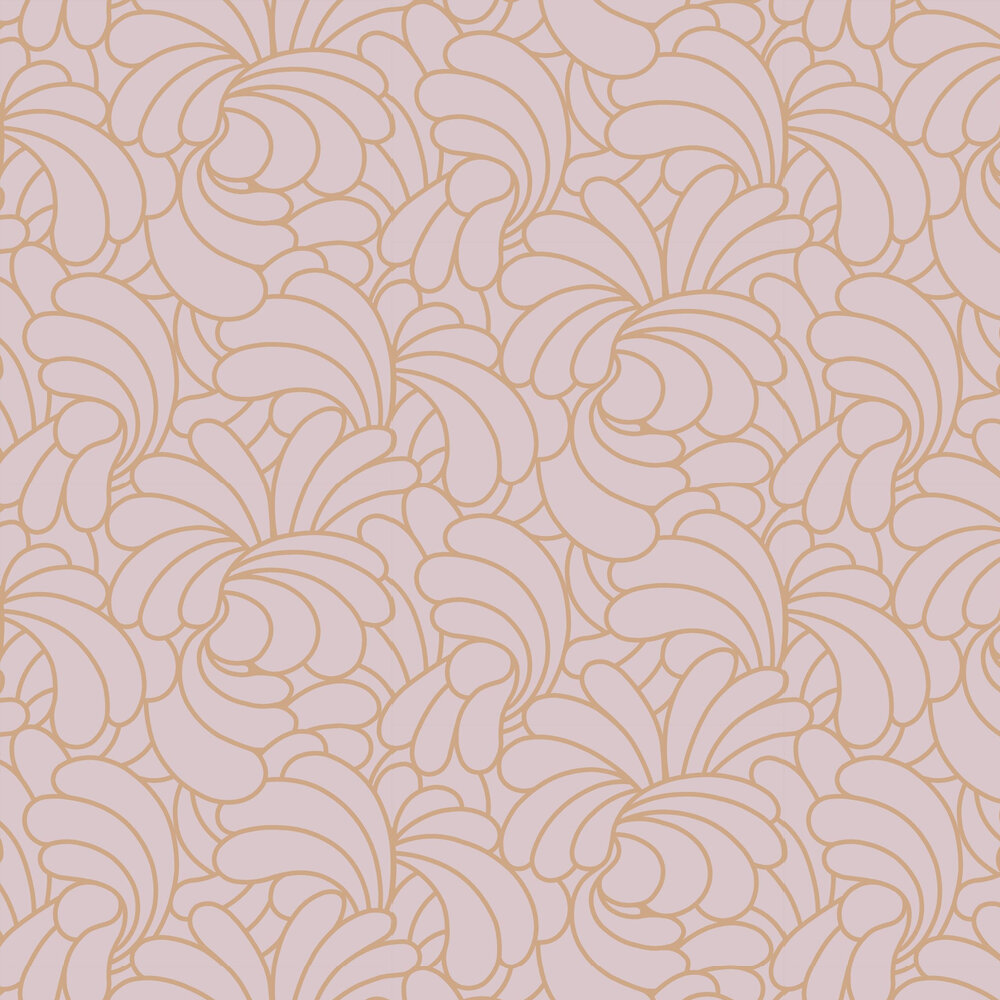Bananas Wallpaper - Copper Blush - by Graham & Brown
