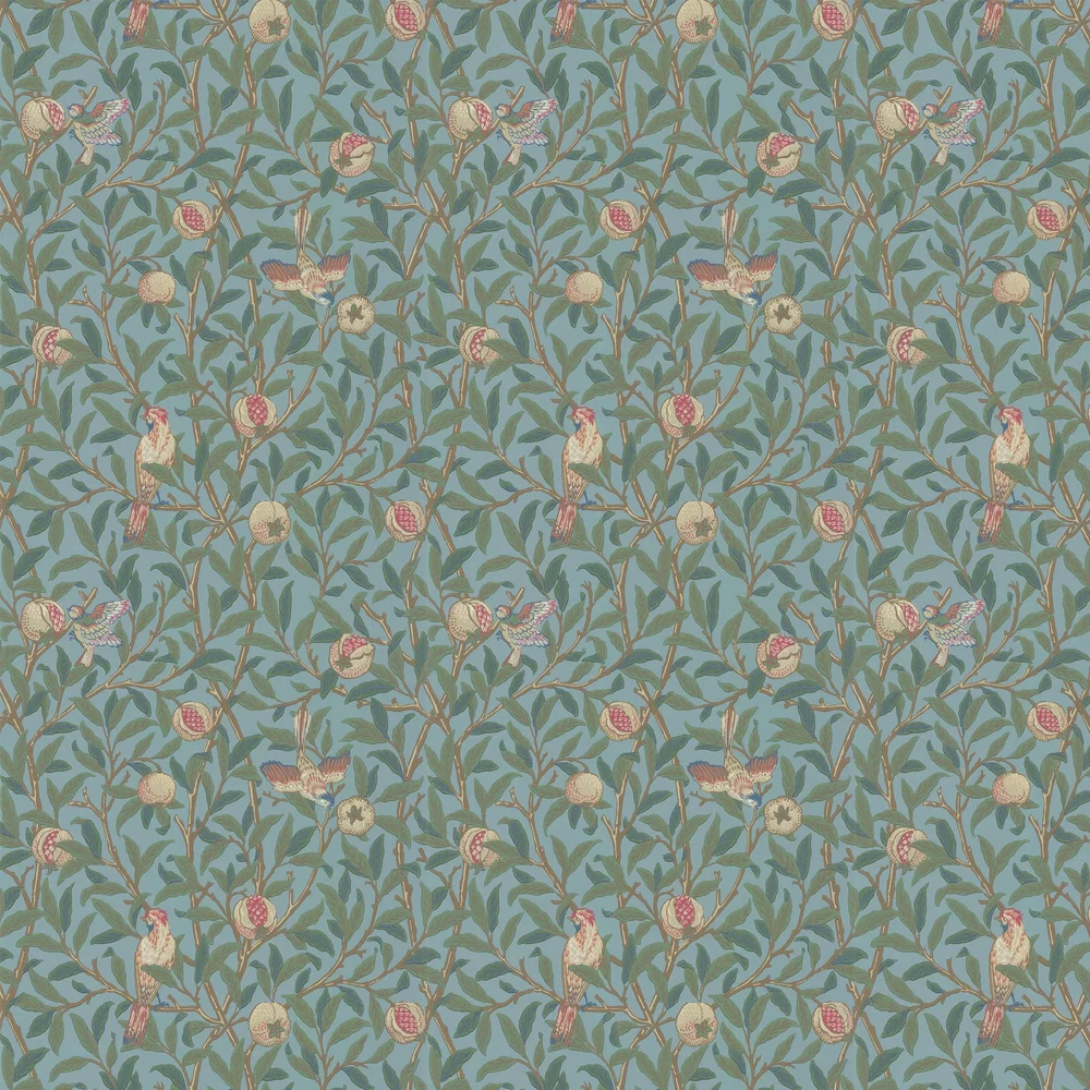 Morris Wallpaper Bird & Pomegranate 216713