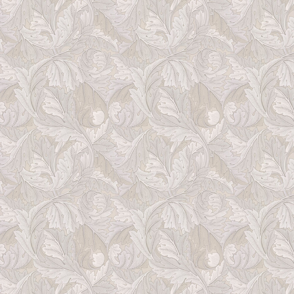 Acanthus Wallpaper - Ivory / Pearl - by Morris