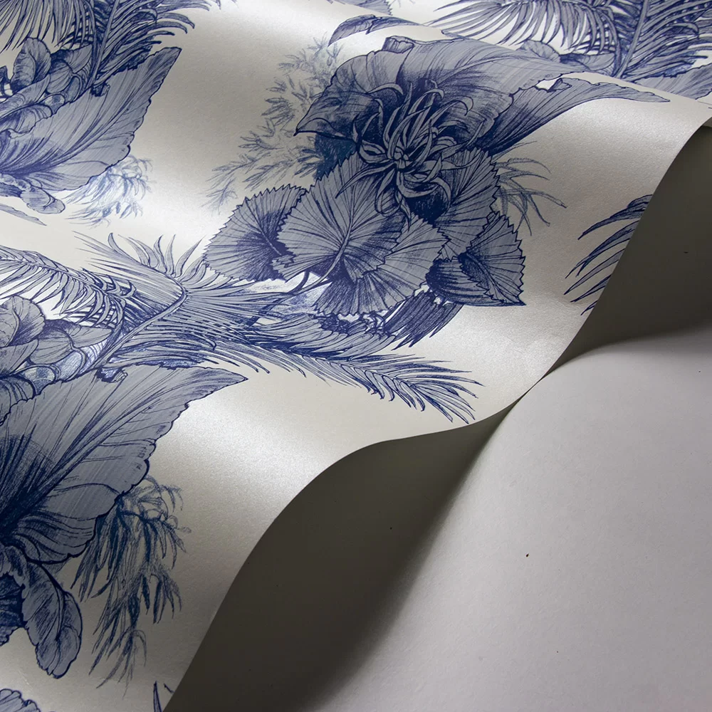 Club Tropicana by Laurence Llewelyn-Bowen - Blue - Wallpaper ...