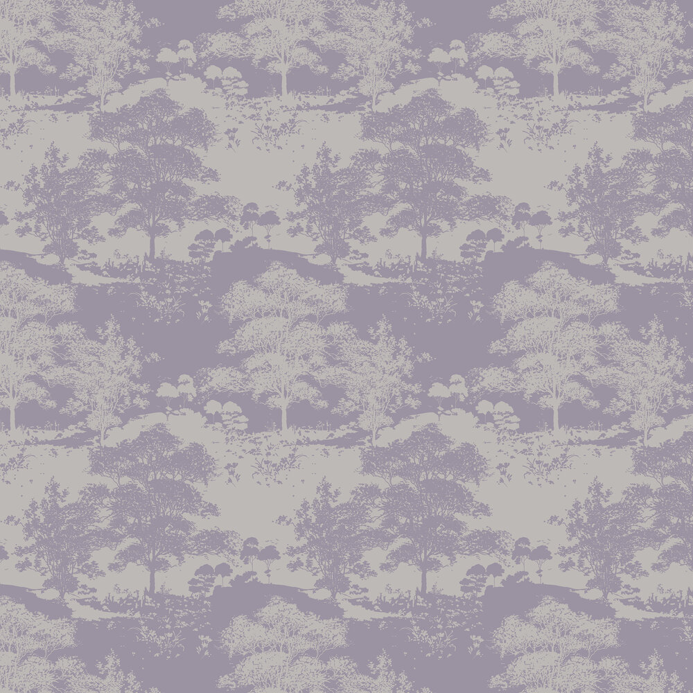 Meadow Wallpaper - Bluebell - by Graham & Brown