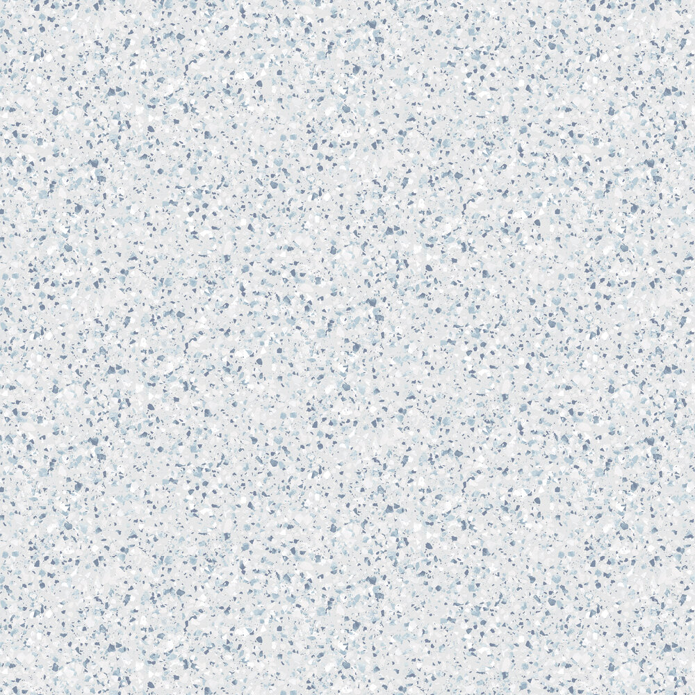 Polished Marble Chip Wallpaper - Blues - by Galerie