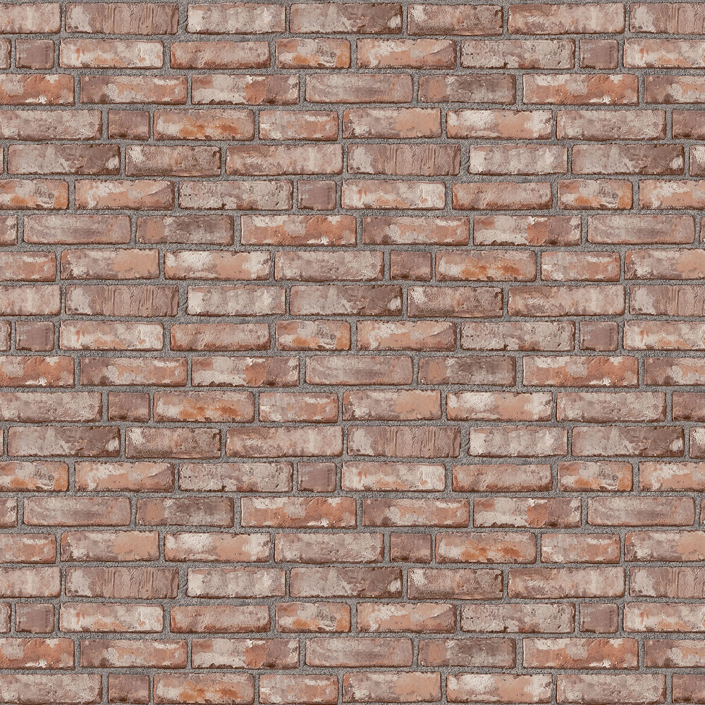 Original Brick Wallpaper - Red Brick - by Boråstapeter