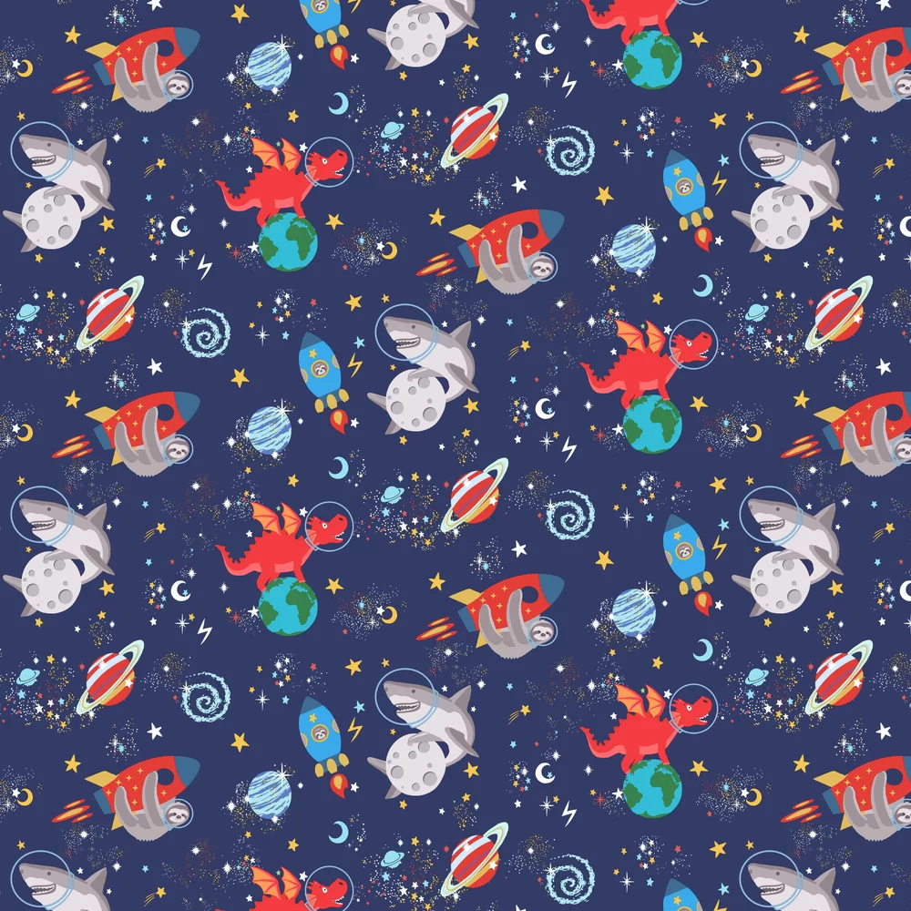 Albany Wallpaper Space Animals 90922