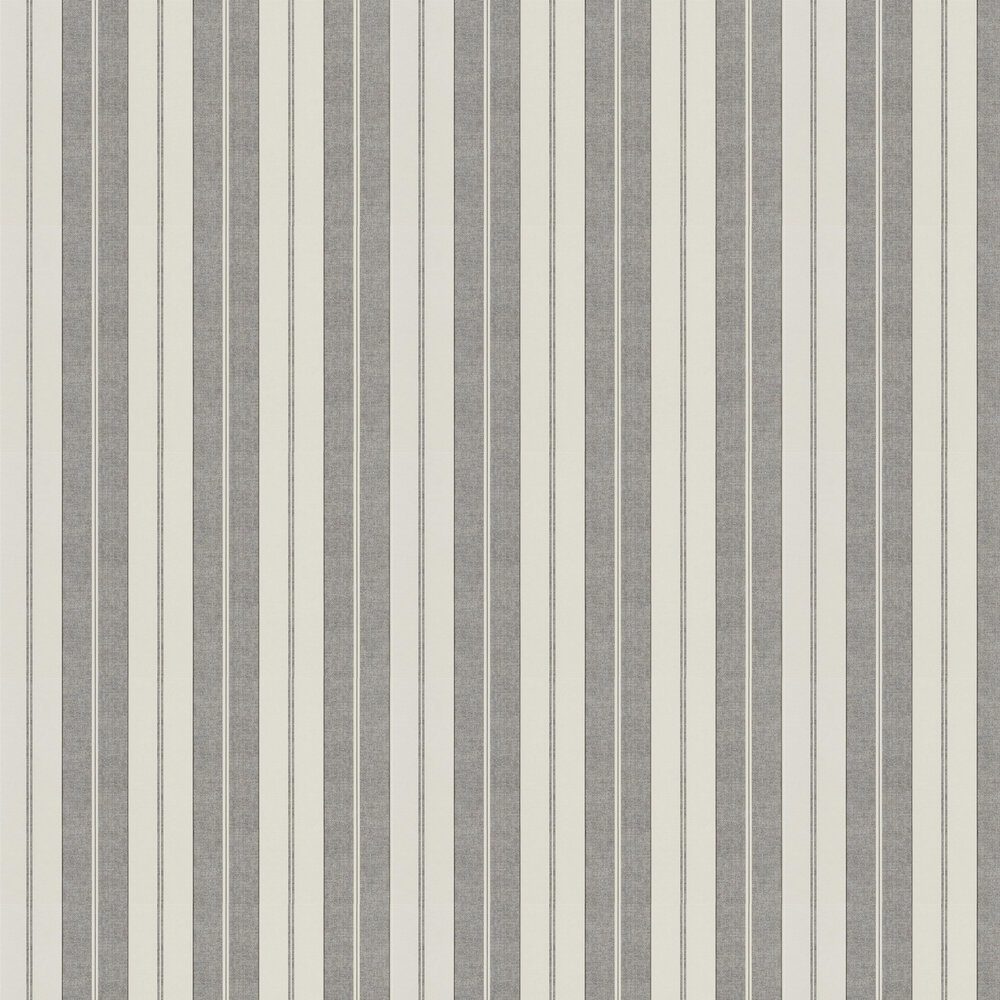 Monteagle Stripe Wallpaper - Slate - by Ralph Lauren