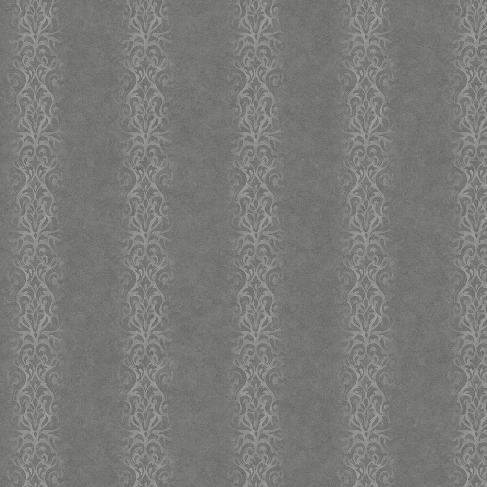 Devore Stripe Wallpaper - Grey - by Fardis
