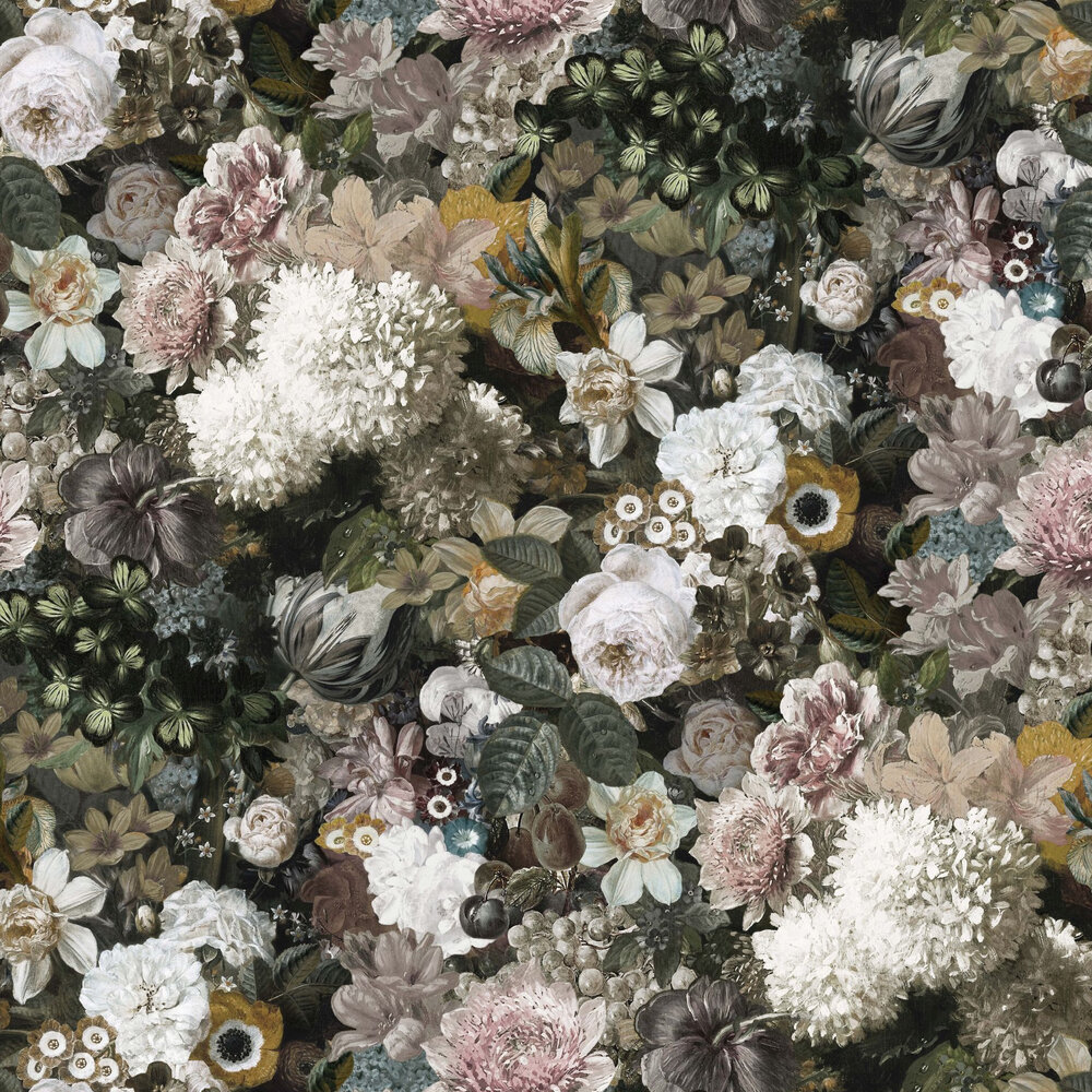 Fullerton Wallpaper - Ivory / Blush - by Osborne & Little