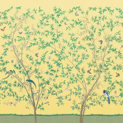 Little Greene Mural Belton Scenic - 3 panels 0245BSSUNBE