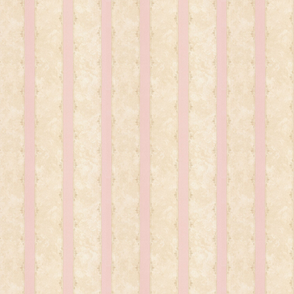 Madelyn Stripes Wallpaper - Pink - by SK Filson