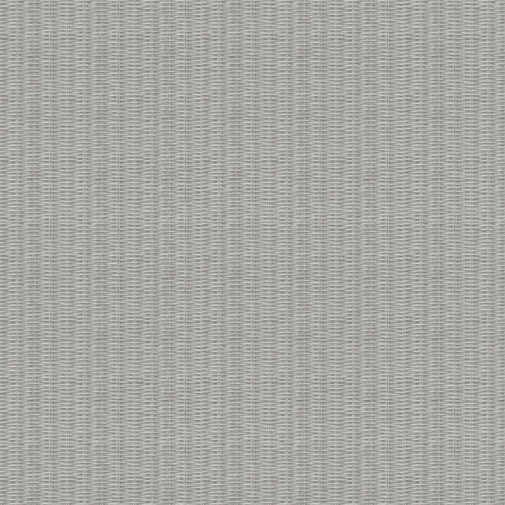 Weave Basket Wallpaper - Grey - by New Walls