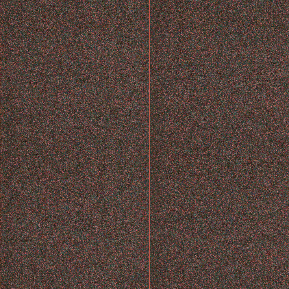 Brutalish Stripe Wallpaper - Copper / Slate - by Harlequin