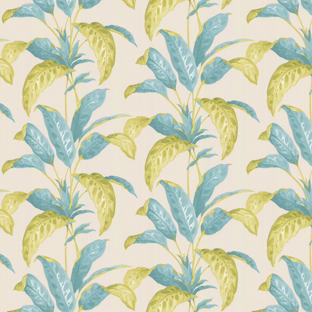 Tropicane Wallpaper - Scallion - by Paint & Paper Library