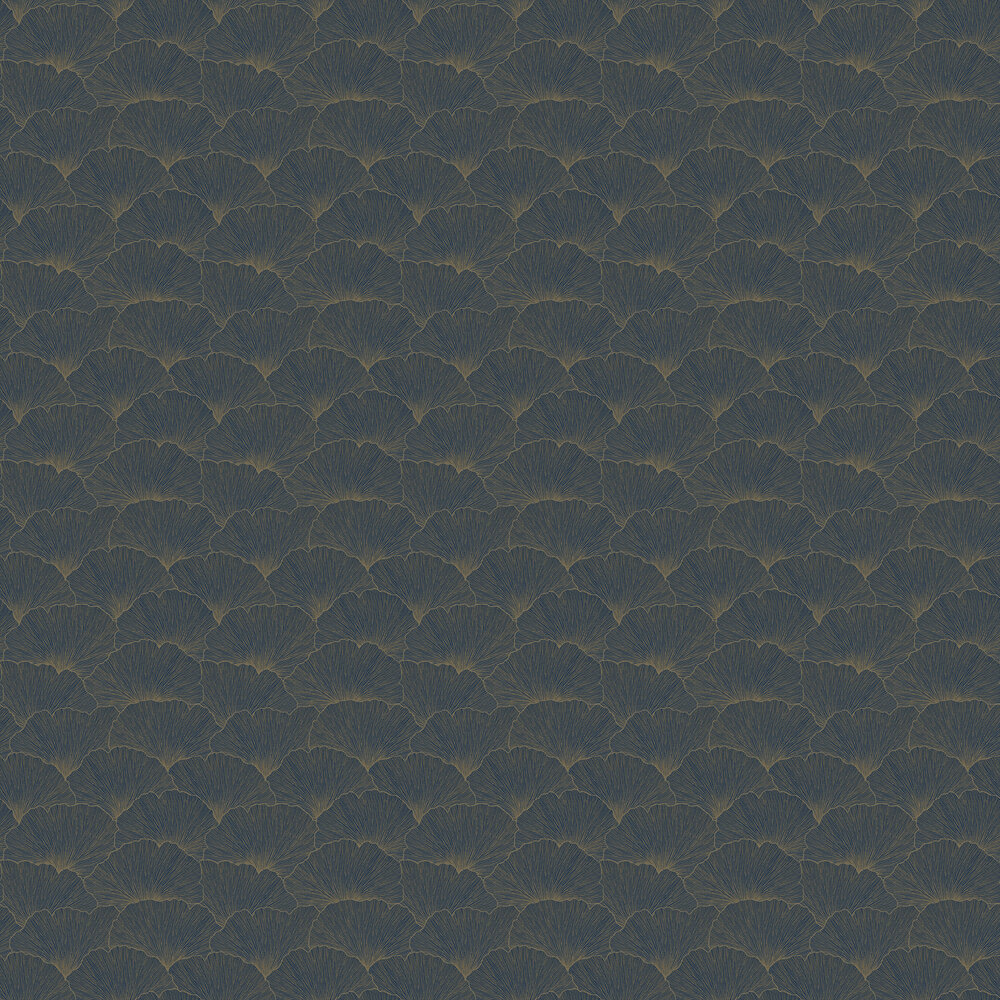 Remi Wallpaper - Navy - by Albany
