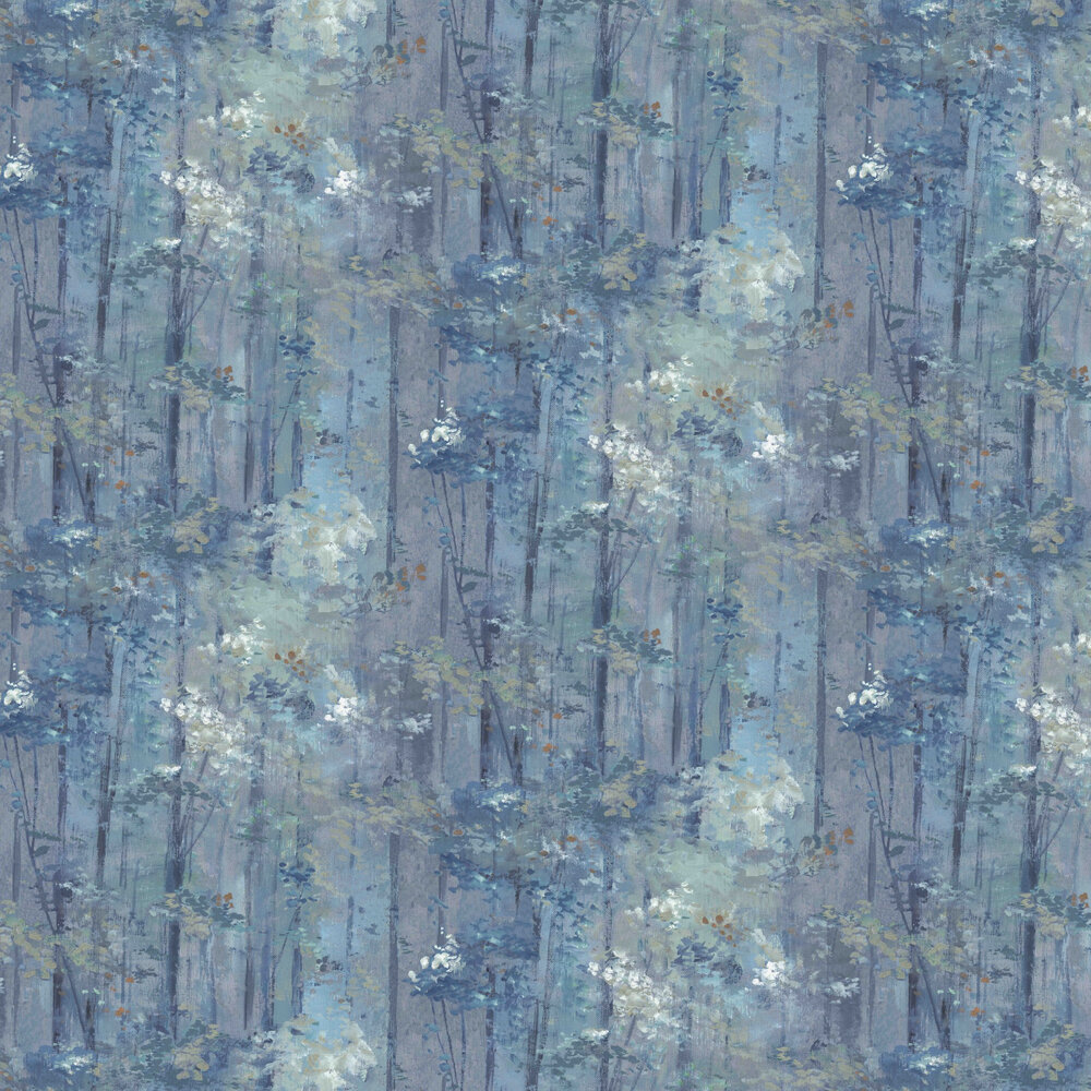Glade by 1838 Wallcoverings - Lagoon - Wallpaper ...