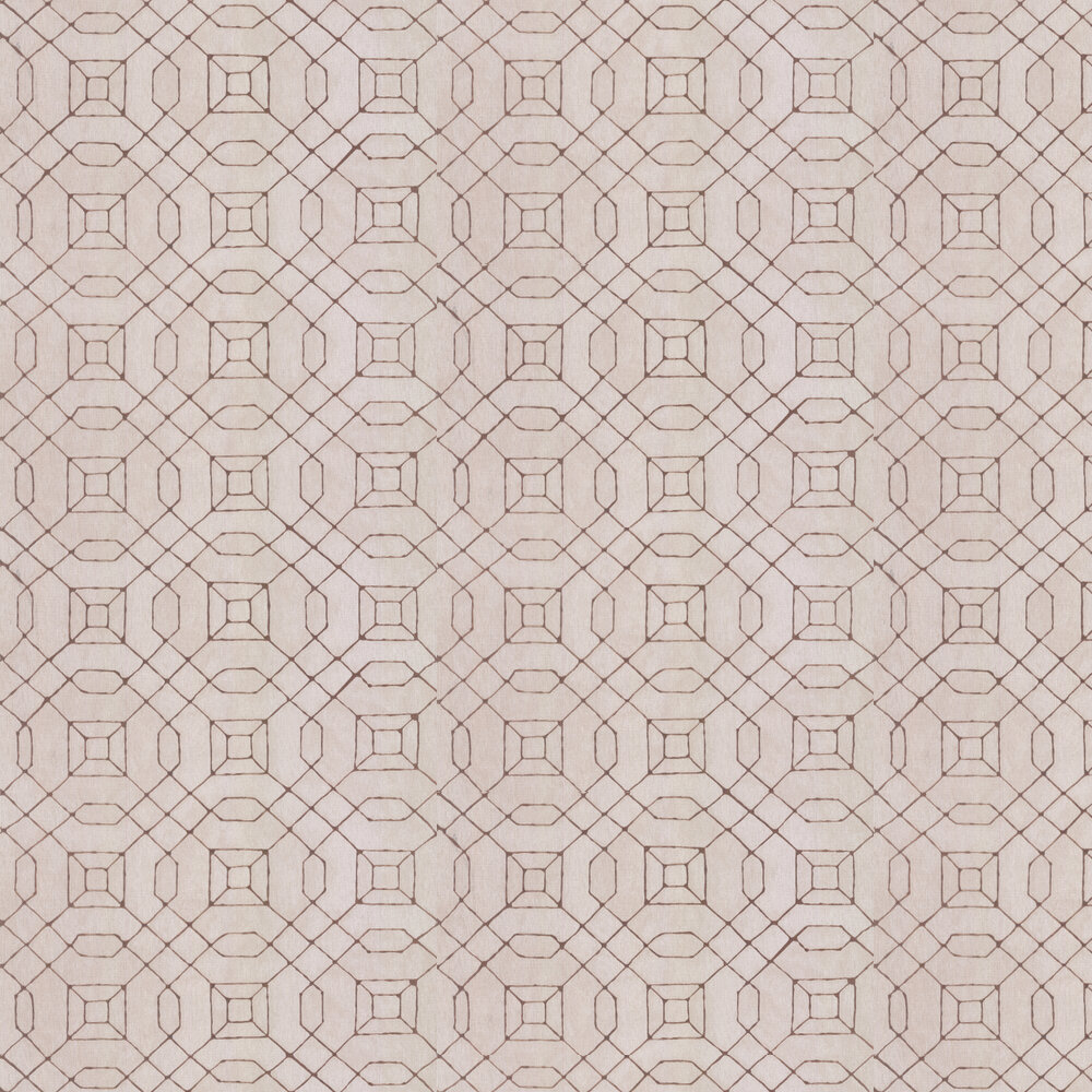 Geo Line Wallpaper - Ivory - by Galerie