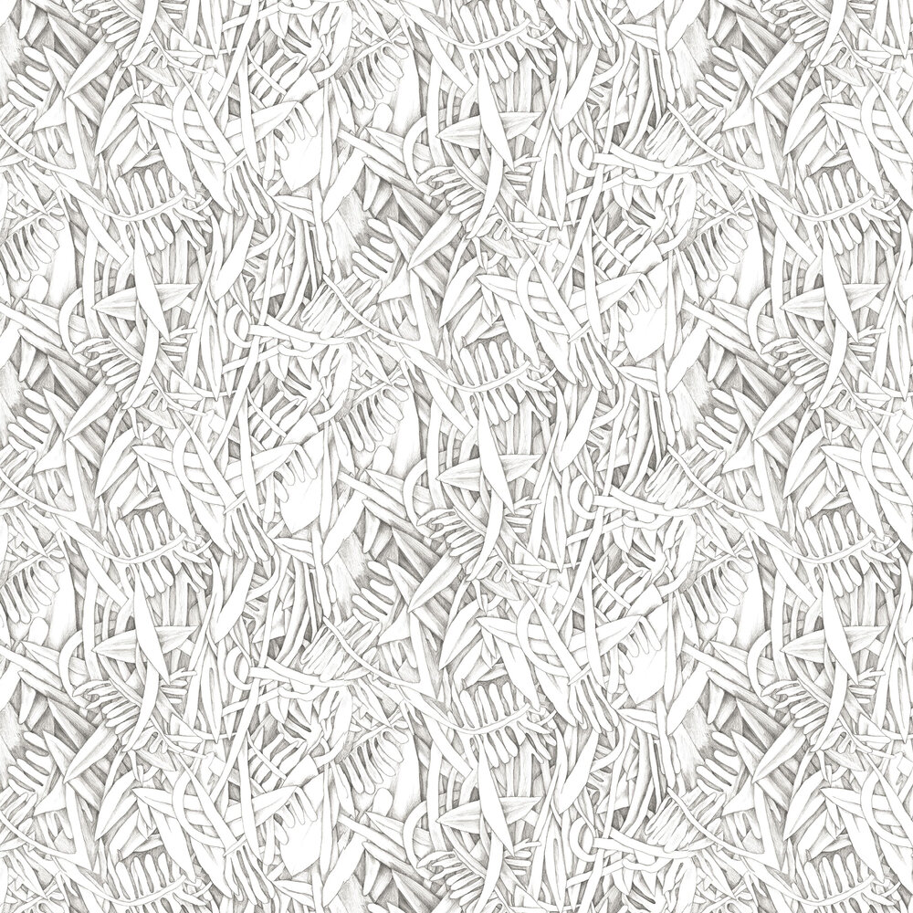 Prosa Wallpaper - Black / White - by Tres Tintas