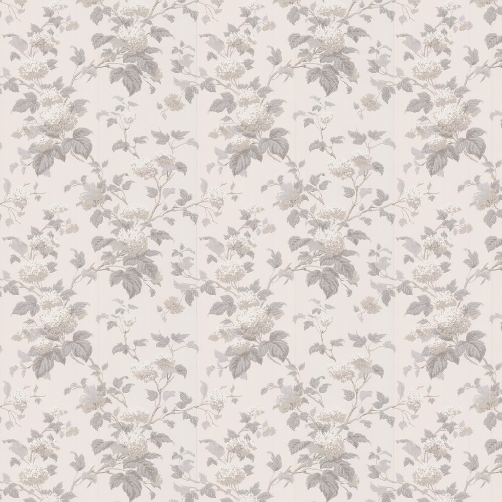 Chantilly Wallpaper - Silver / Leaf - by Colefax and Fowler