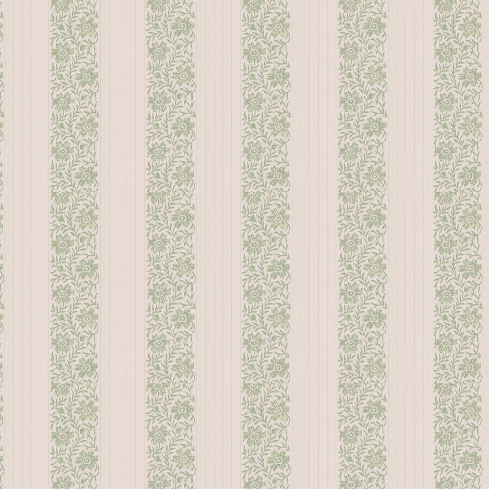 Alys Wallpaper - Leaf - by Colefax and Fowler