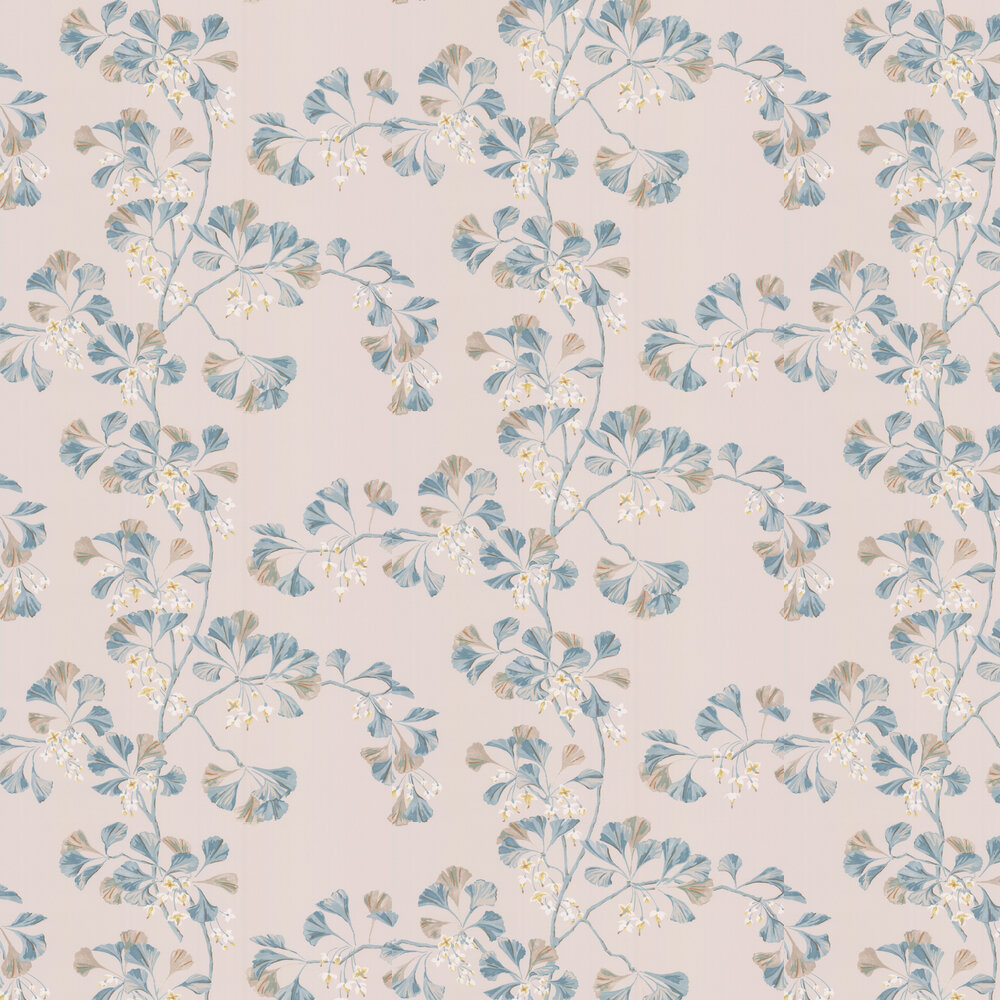 Greenacre Wallpaper - Old Blue - by Colefax and Fowler