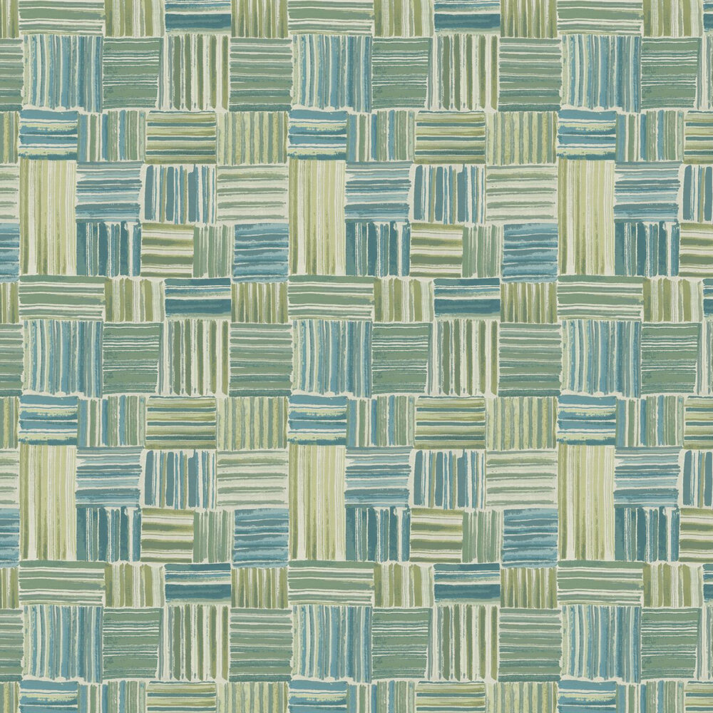 Palenque Wallpaper - Green - by Missoni Home