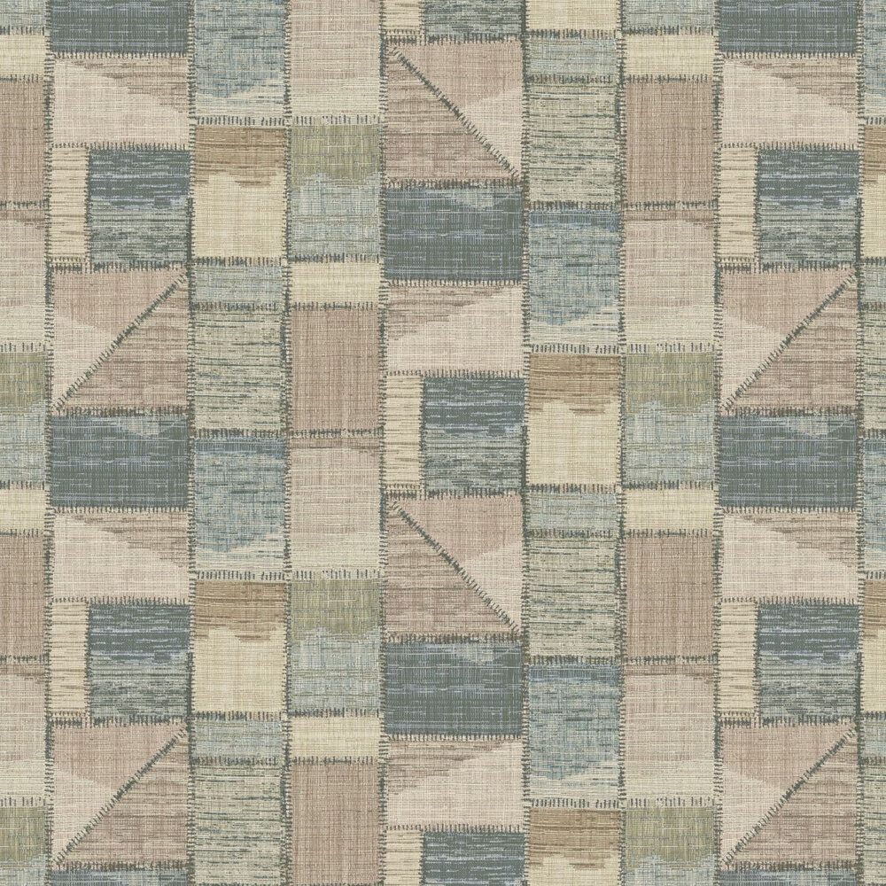 Patchwork Wallpaper - Beige - by Missoni Home