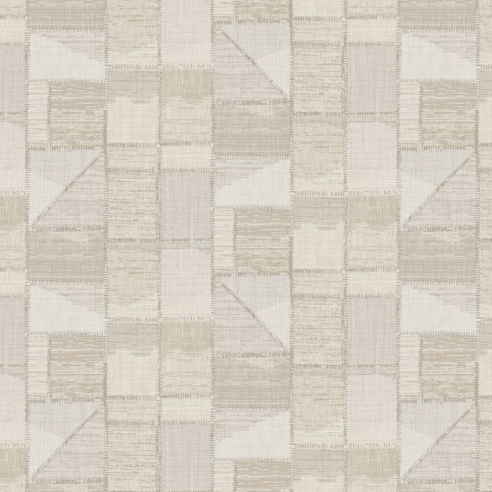 Patchwork Wallpaper - Cream - by Missoni Home