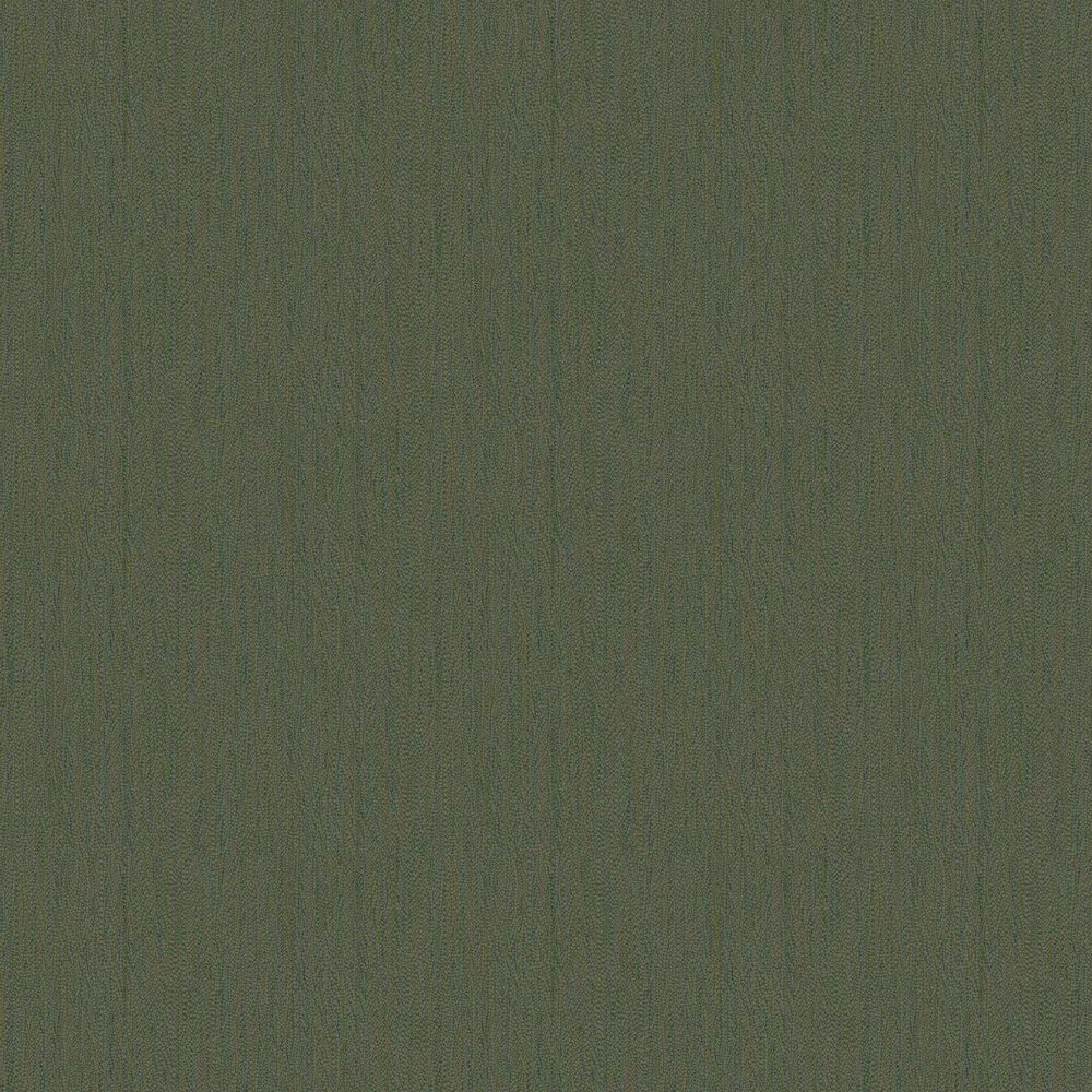 Textured Plain Wallpaper - Dark Green - by Eijffinger