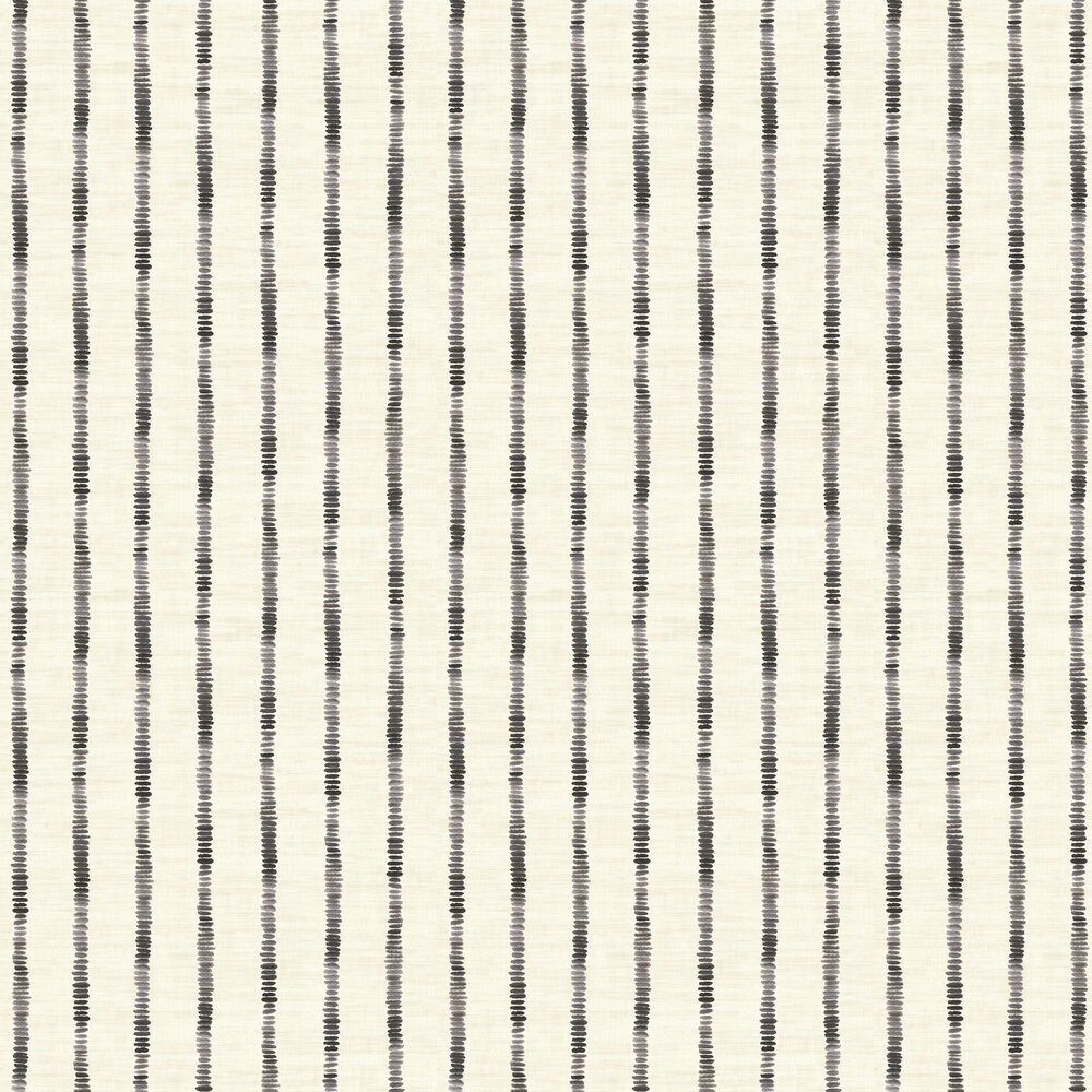 Silk Road Stripe  Wallpaper - Mono - by Arthouse