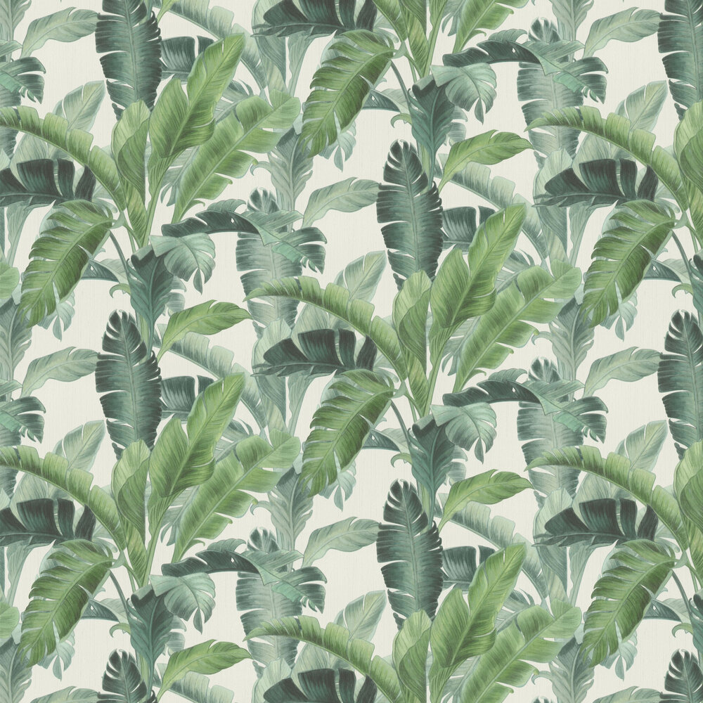 Deep Jungle Wallpaper - Green - by Albany