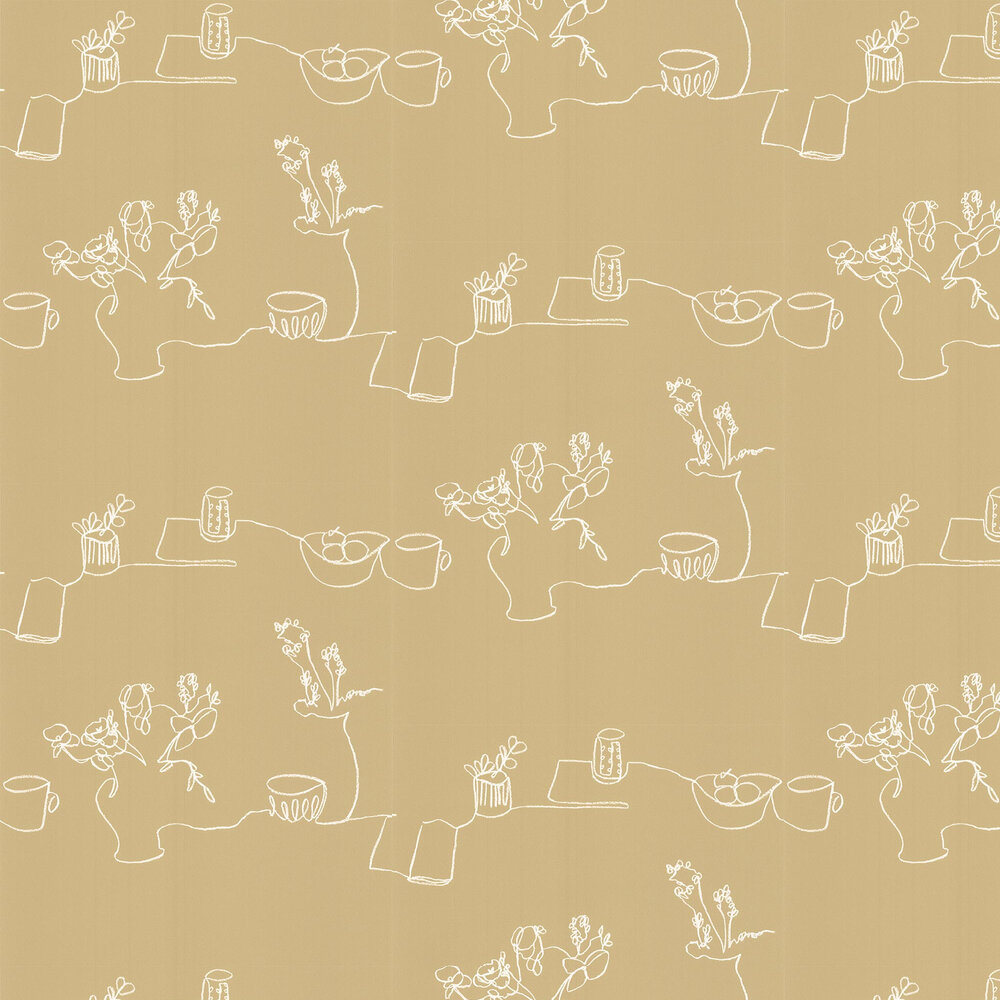 Tabletop Wallpaper - Husk - by Villa Nova
