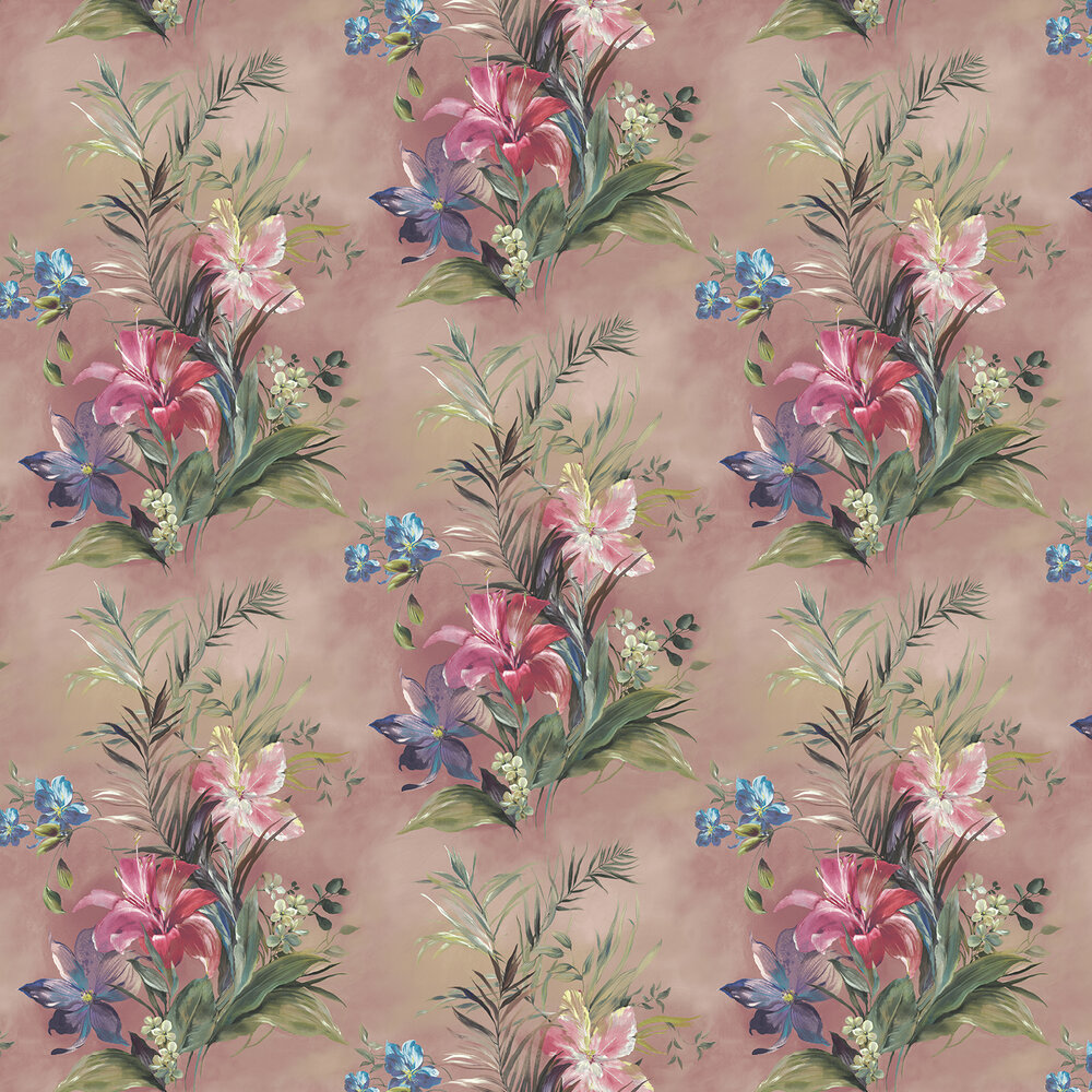 Lilliana Grasscloth Wallpaper - Blush Pink - by 1838 Wallcoverings