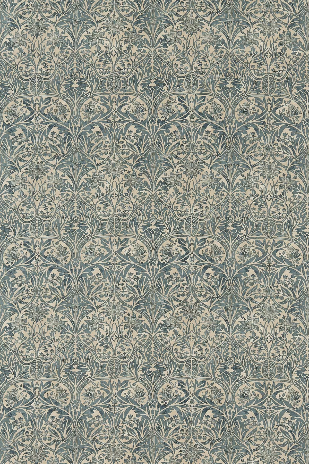 Morris Fabric Bluebell 226721